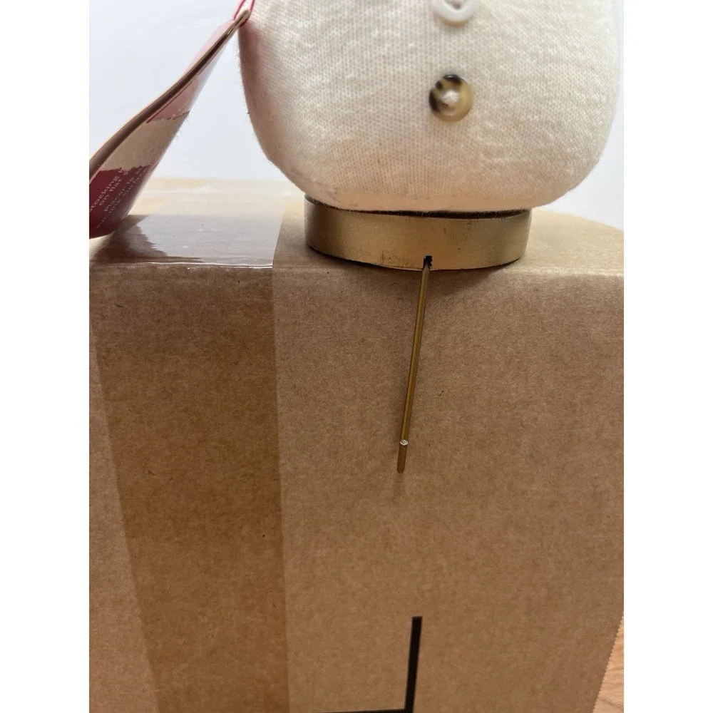 Vintage Hallmark‎ Snowman Angel Plush Stocking Hanger NEW with Tags